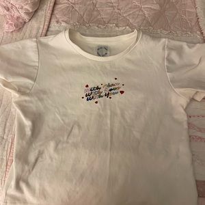 With Jéan Baby Tee - Size M
